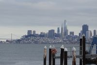 Die Sicht vom F&auml;hrhafen auf San Francisco