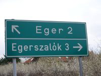 ... dann geht es nach Egerszalok ...