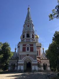 Nicht weit weg steht die russische Erinnerungskirche an die Schlacht von Schipka