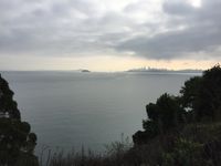 Geschafft: Von Sausalito aus sehen wir San Francisco